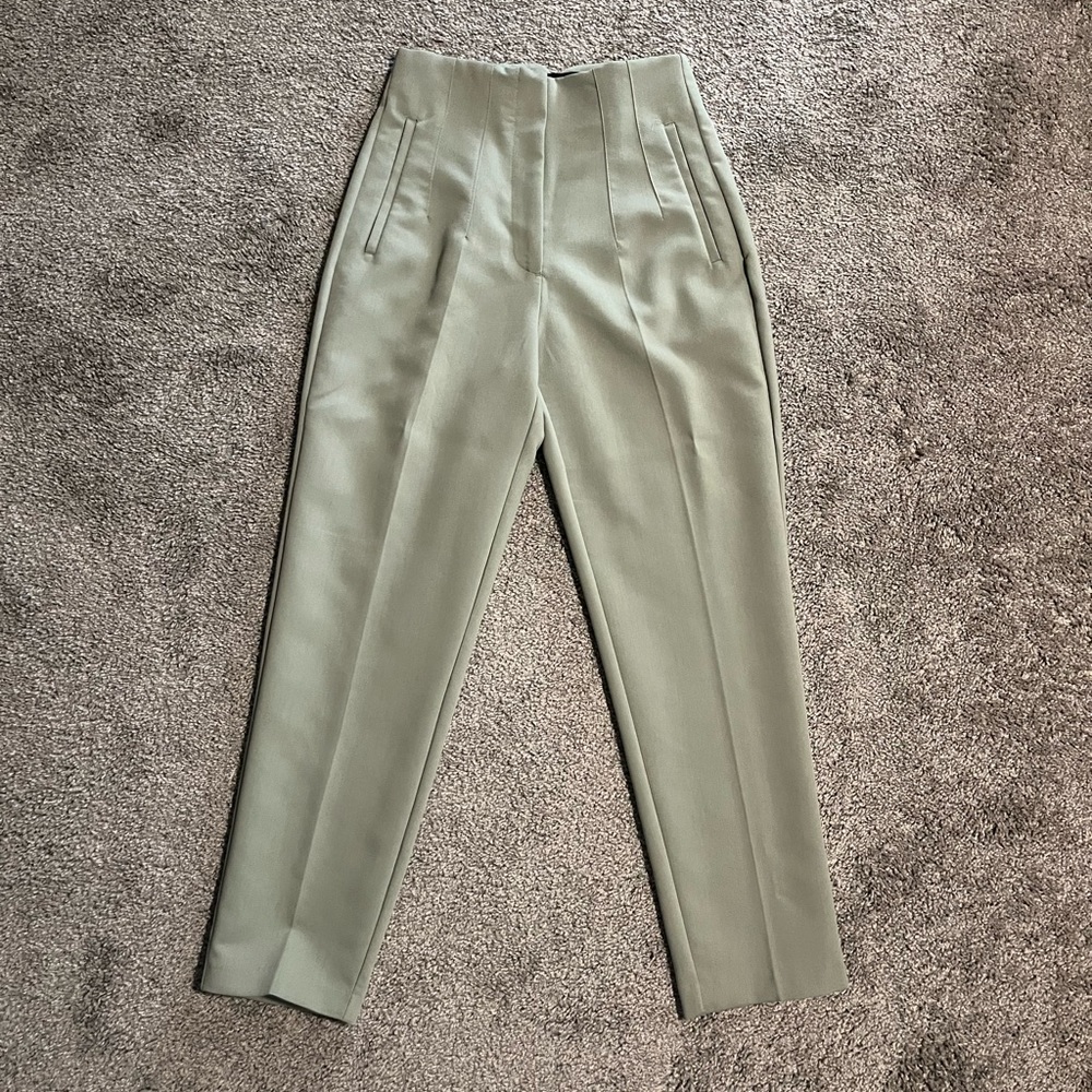 Zara high rise trouser